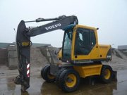 Колесный экскаватор Volvo EW140B