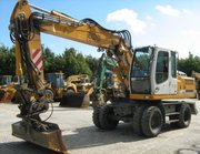 Колесный экскаватор LIEBHERR A900C