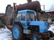 Экскаватор ЭО2621 на тракторе ЛТЗ 60