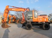 Колесный экскаватор Hitachi ZX 160 W Год — 2003