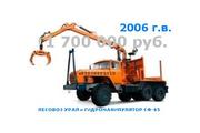 продам урал лесовоз с гидроманипулятором сф-65, 2006 г.в.