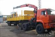 Камаз 43118 тягач, полуприцеп, длинномер + манипулятор