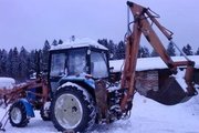 Услуги экскаватора-погрузчика МТЗ-82 в городе и районах.