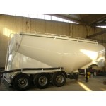 Цементовозы, муковозы, кормовозы стальной до 55м3 Турция