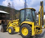 аренда экскаватора (JCB, Komatsu с гидр.), компрессора, самосвала