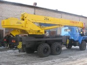 Продам автокран ИВАНОВЕЦ КС-45717, 25 тониик, на базе шасси Урал