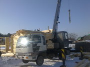 автокран 5тонн вылет стрелы 22метра японец