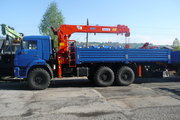 КАМАЗ 43118 с крановой установкой KANGLIM KS 1256G-II