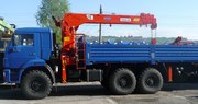 КАМАЗ 43118 с крановой установкой KANGLIM KS 1256G 2