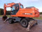 Doosan DX210  колесный экскаватор