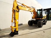 JCB JS 145 W  колесный экскаватор