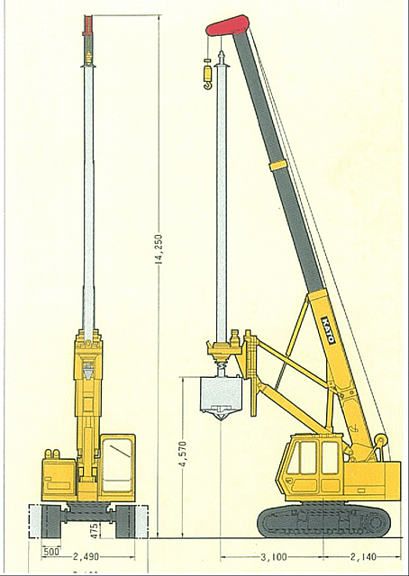 Буровая установка KATO KE-1200