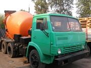 Продаю Автобетоносмеситель на базе КАМАЗа (миксер), 6 куб., г/в 1990,